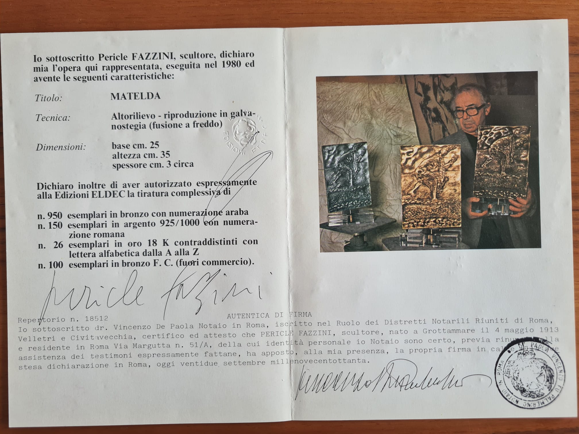 Pericle Fazzini - Matelda