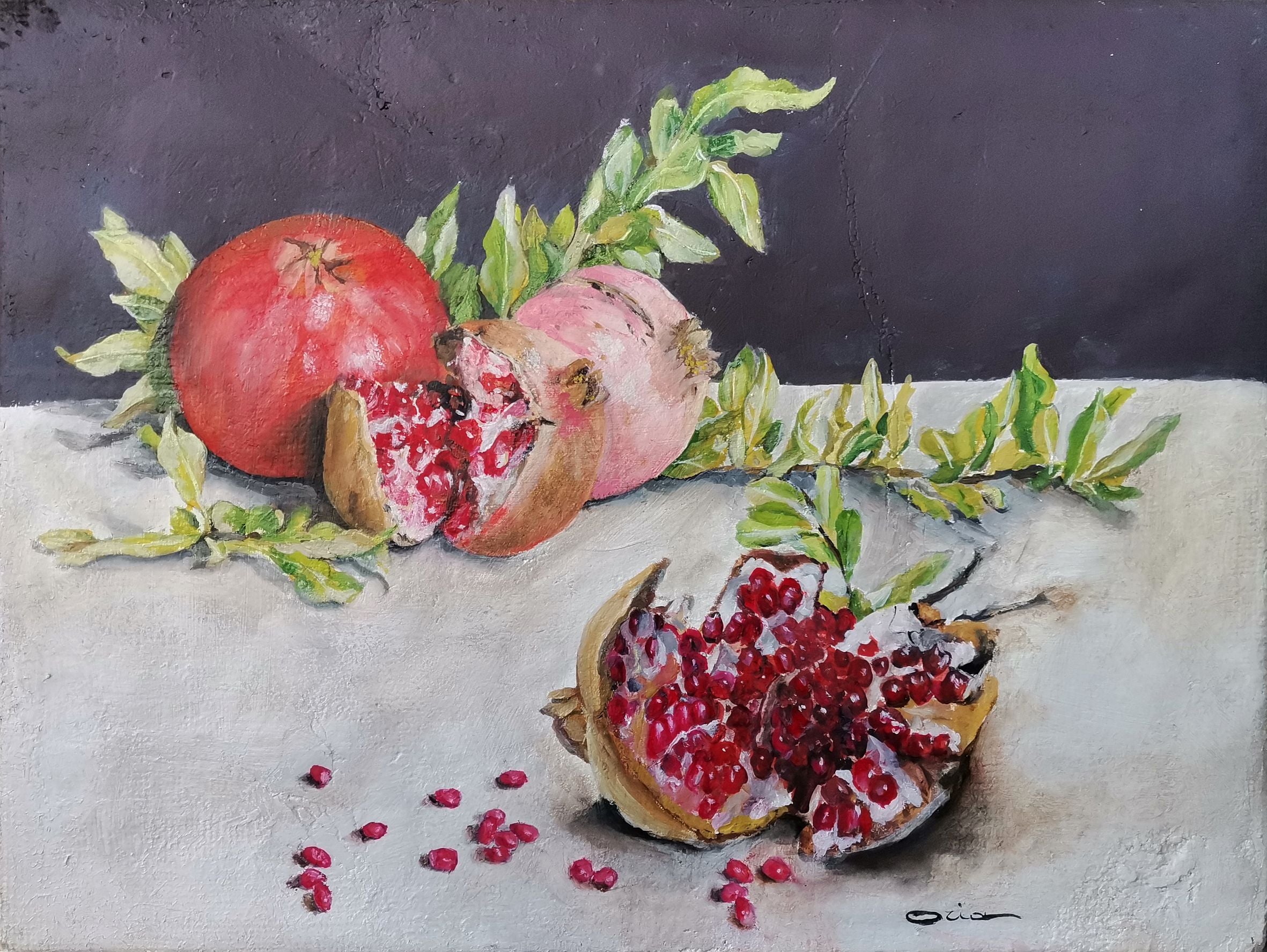 Oria Strobino - Pomegranates