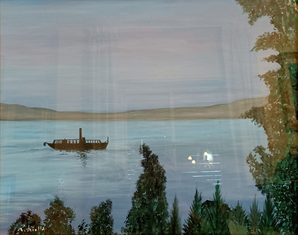 Raffaele Miolla - En el lago de Lugano