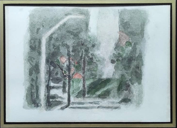 From Giorgio Morandi - Landscape (from the collection "50 Watercolors by Giorgio Morandi")