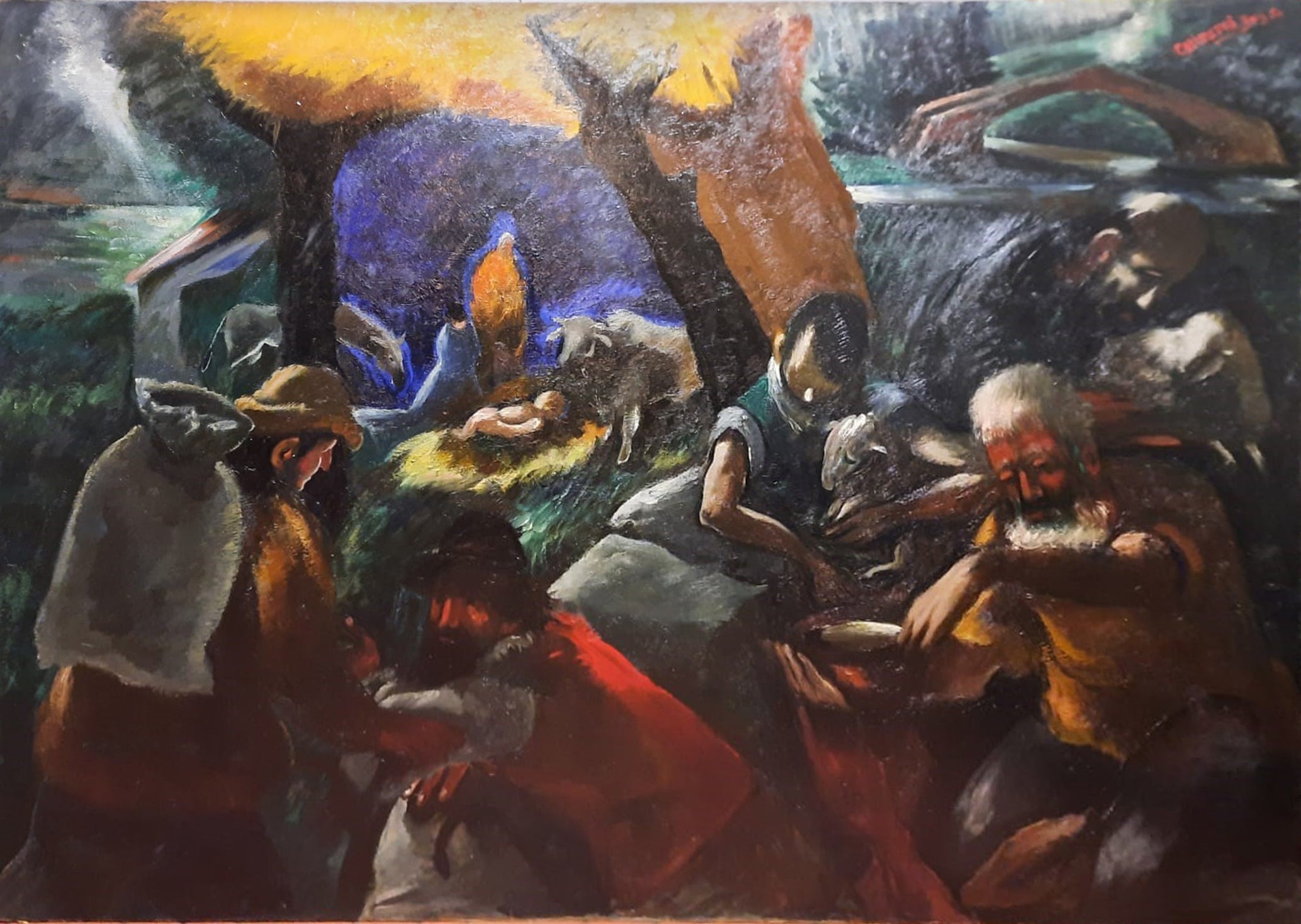 Eugenio Chiostri - Nativity