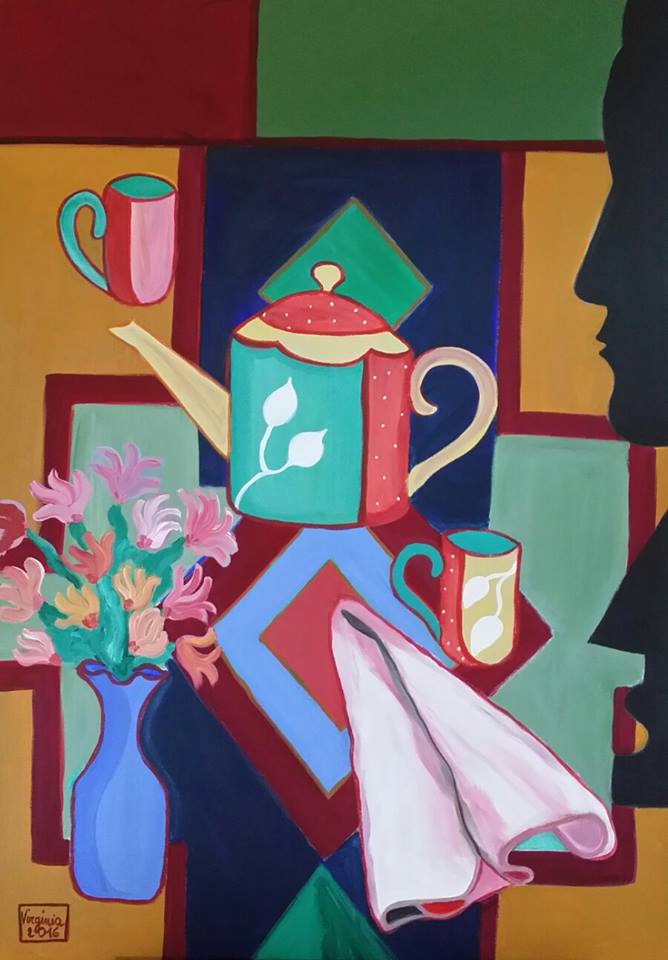 STILL LIFE WITH BUST