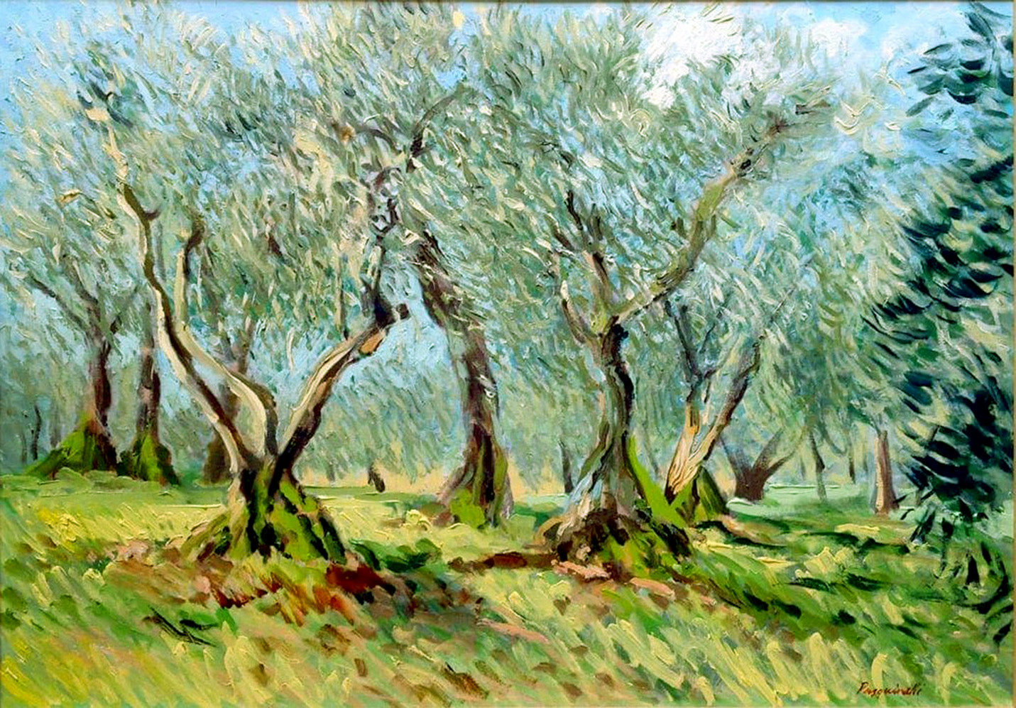 Roberto Pasquinelli - Nell'uliveto