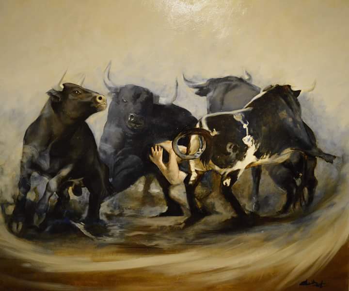 Emilio Facchini - First Running of the Bulls
