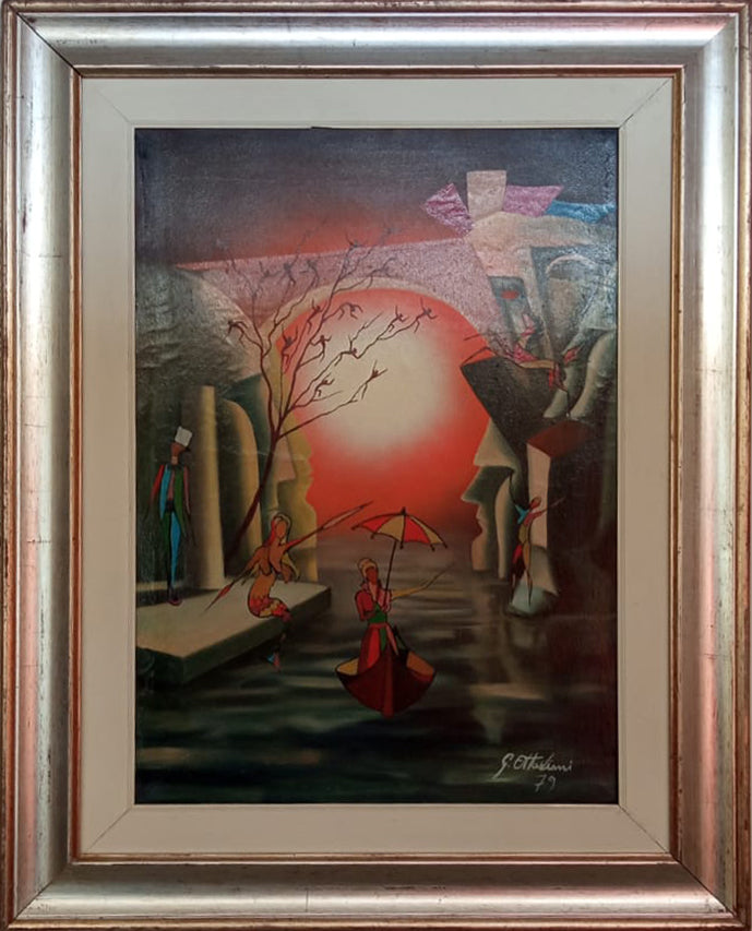 Giuliano Ottaviani - Donna a Passeggio