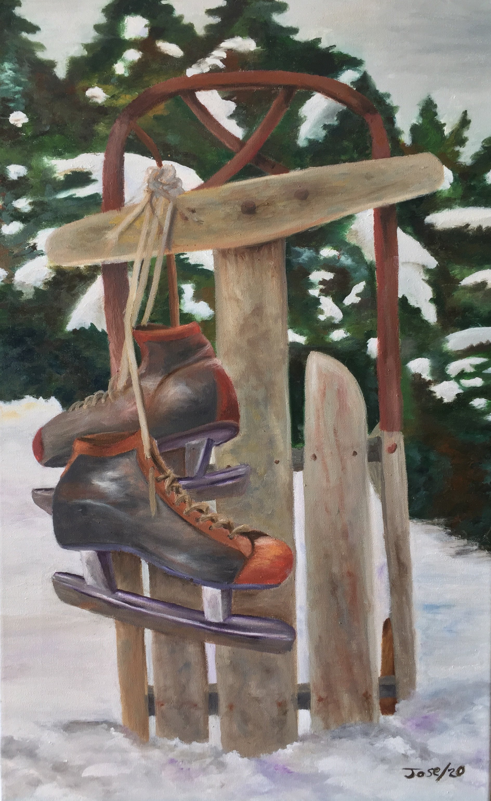 Old-time skates