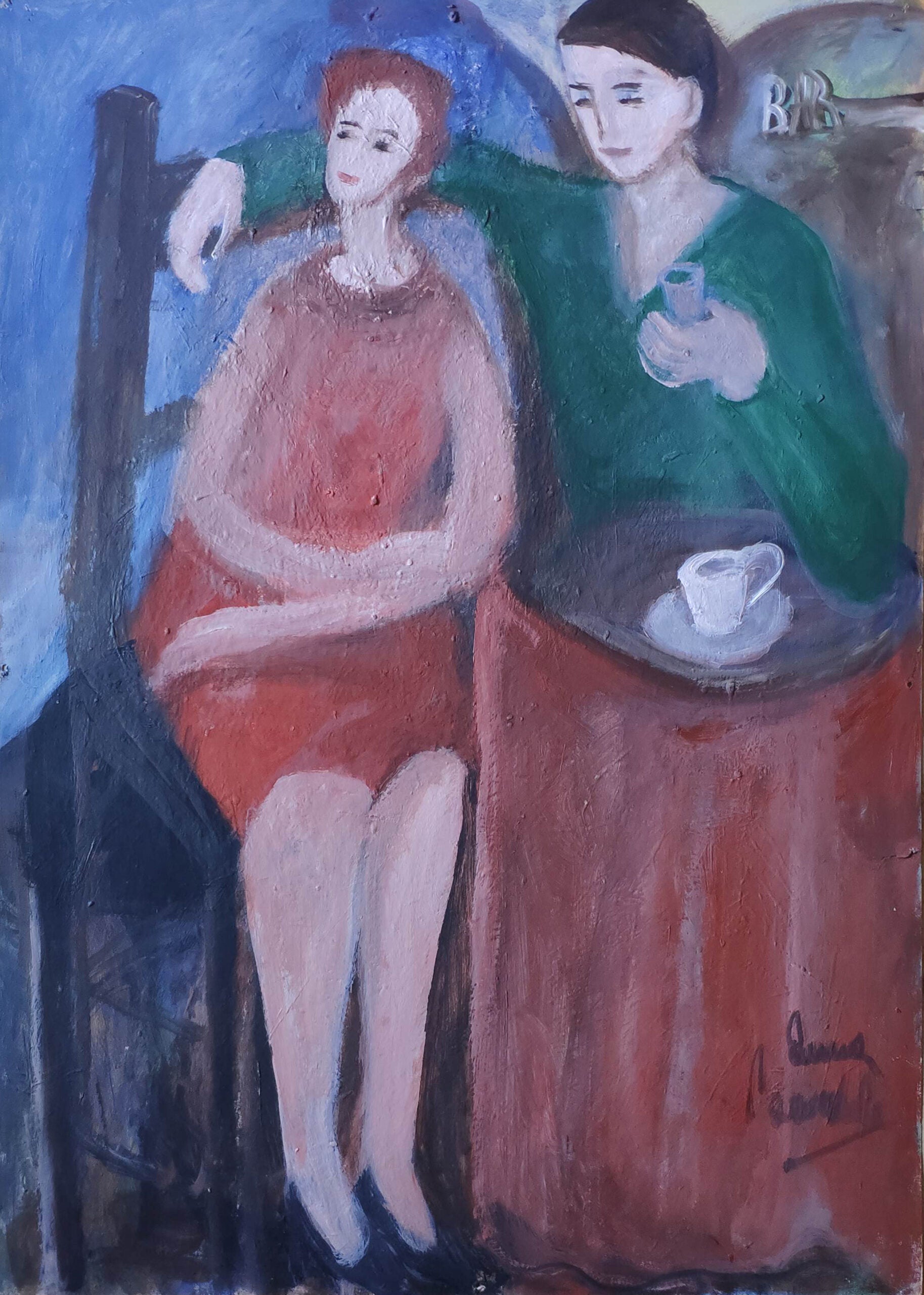 Anna Carnevale - Couple at the bar
