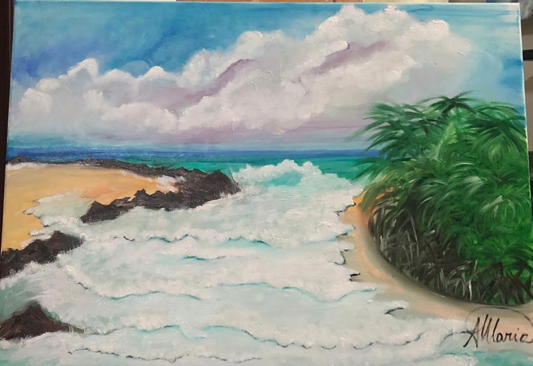 FOAMING WAVES