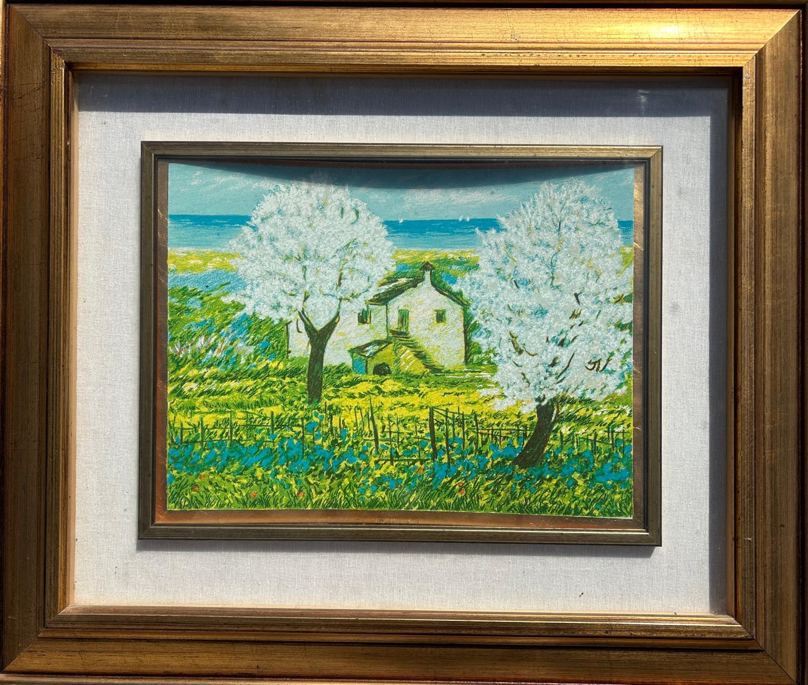 Michele Cascella - Paisaje primaveral