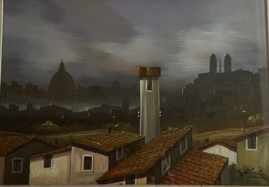 Massimo Perini - Sin título (Paisaje urbano)