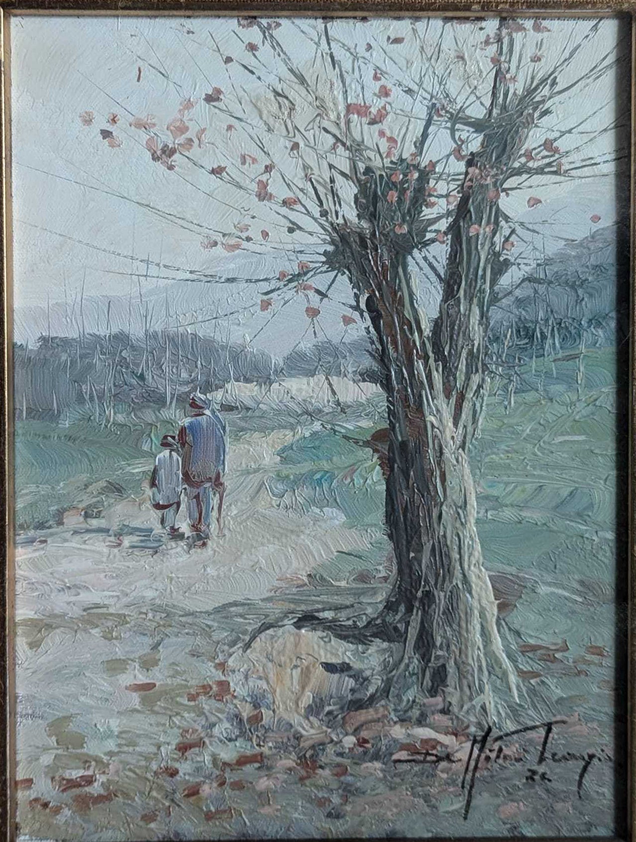 Leonzio De Mitri - A scuola accompagnato da nonno