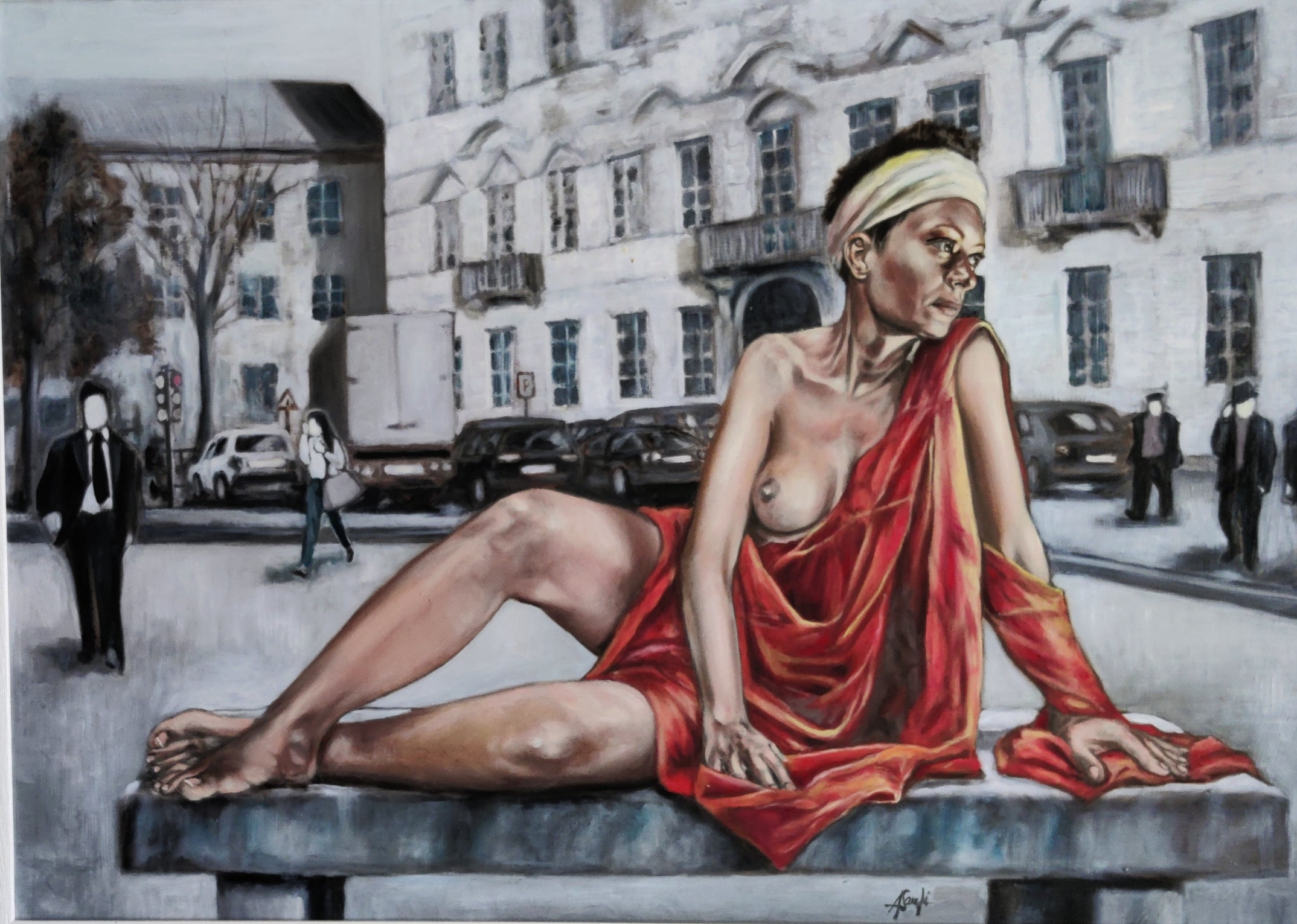 Solitude in red