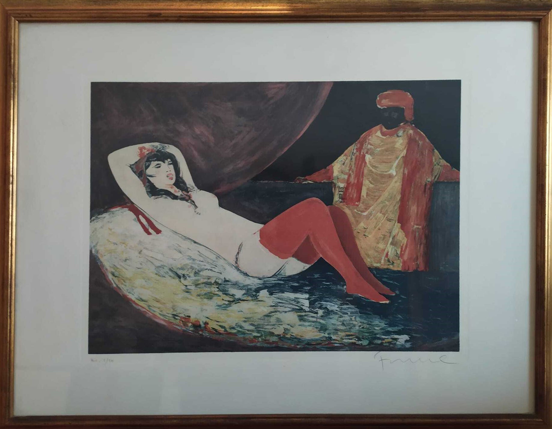 Salavtore Fiume - Sultan with odalisque