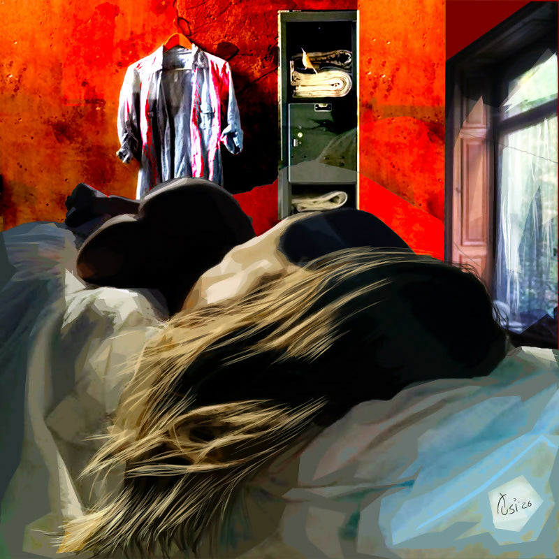 Camera con vista, stampa digitale di Roberto Perusi