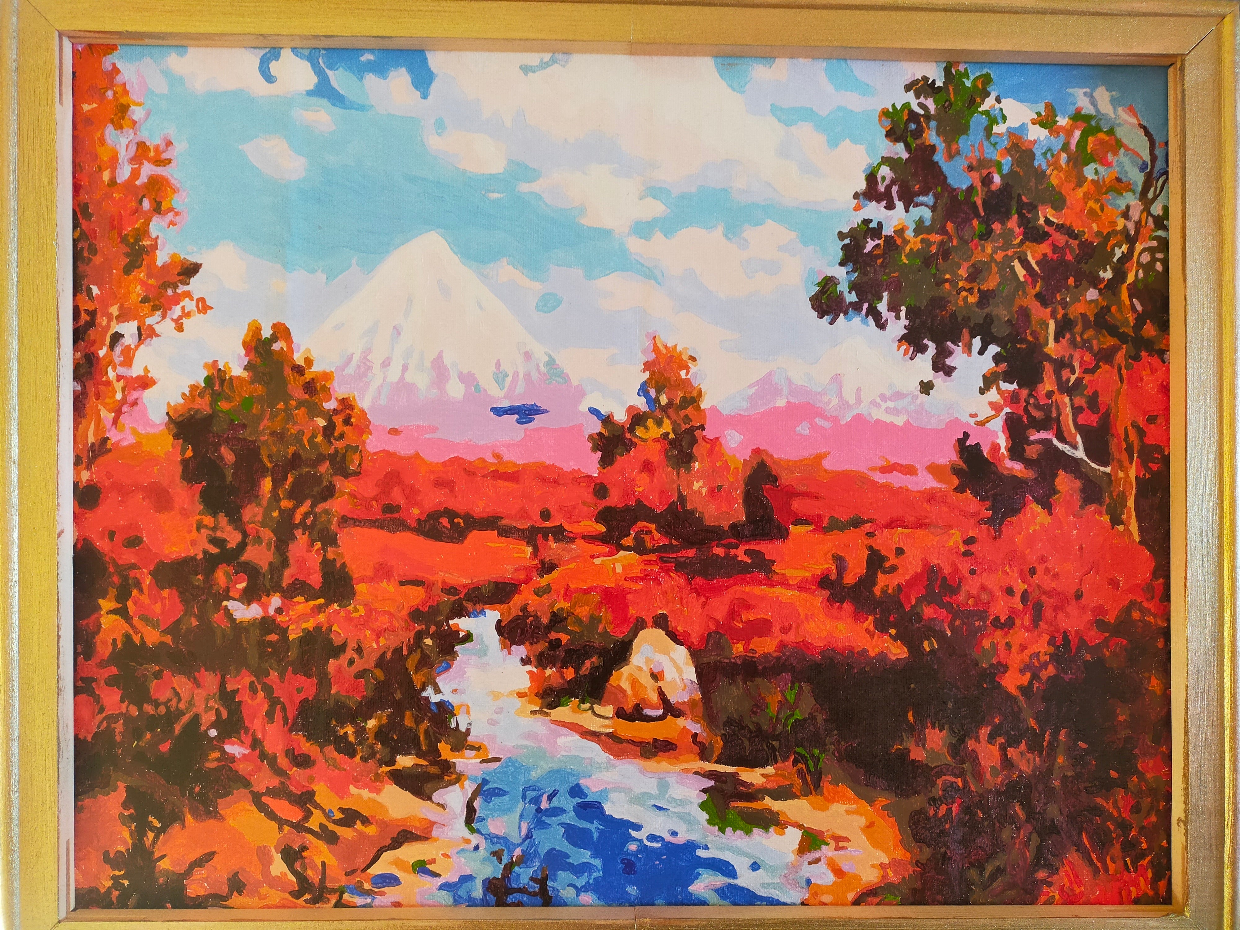 Paesaggio di vulcano