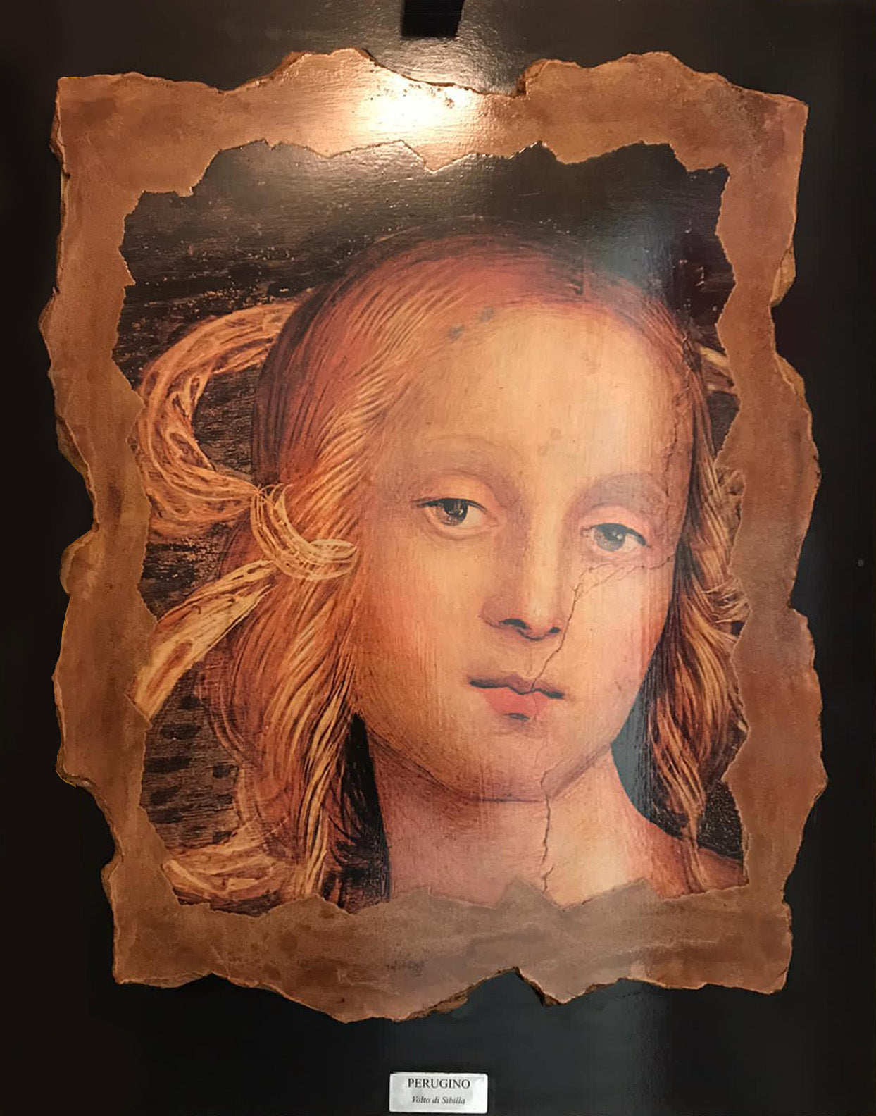 Studio Erre. Art Creation - Perugino - Face of Sibyl