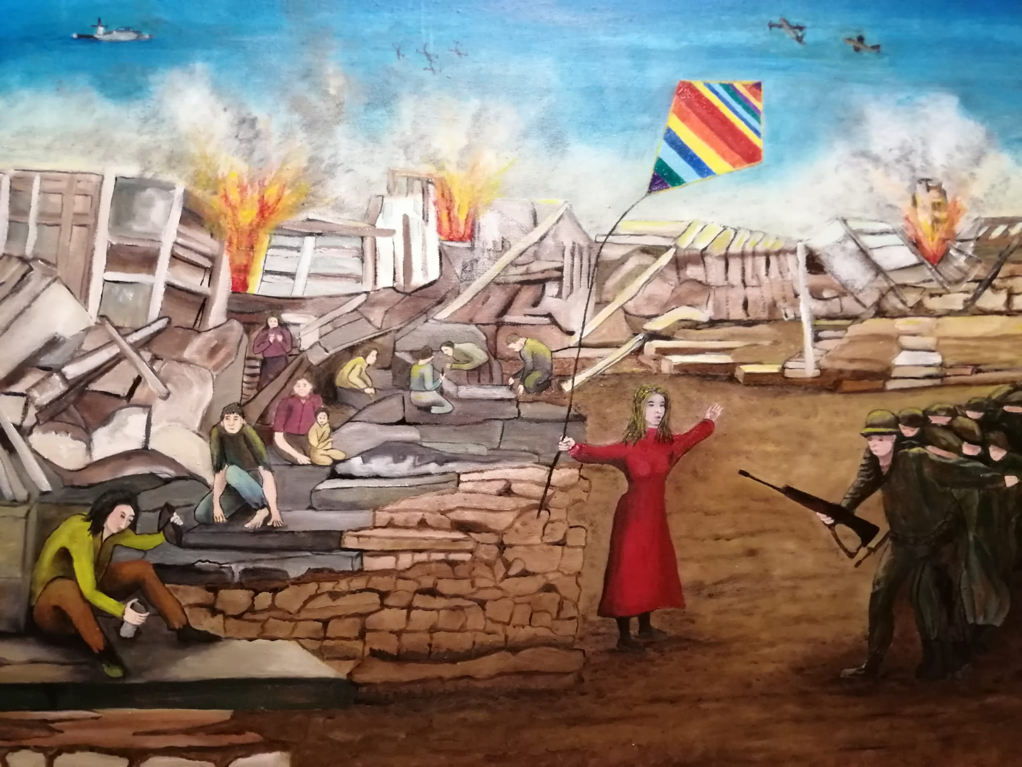 Detener la guerra