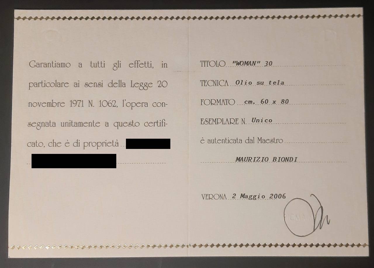 Maurizio Biondi - Woman 30
