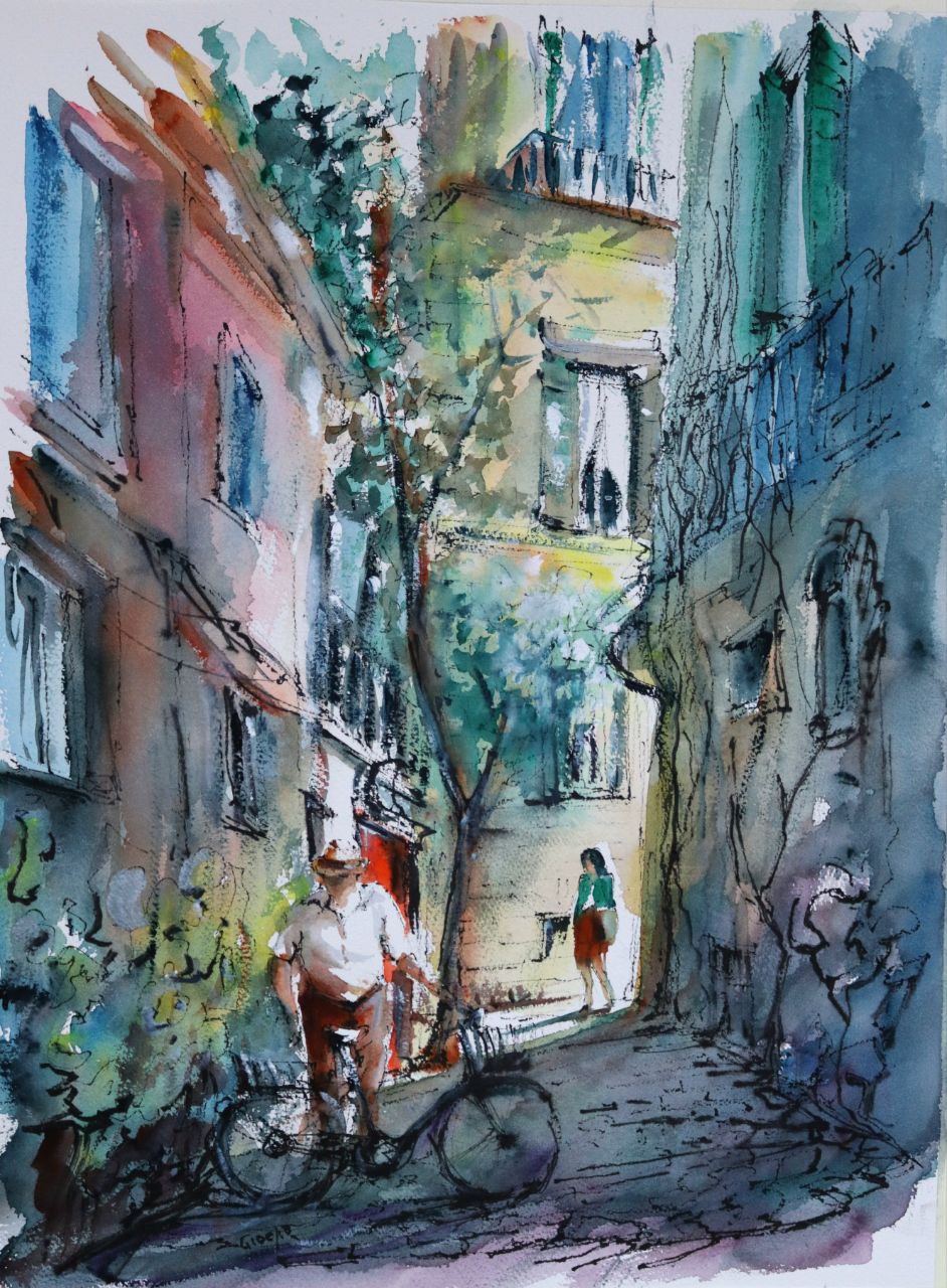 Via Fonte dell'Olio, Trastevere, Rome