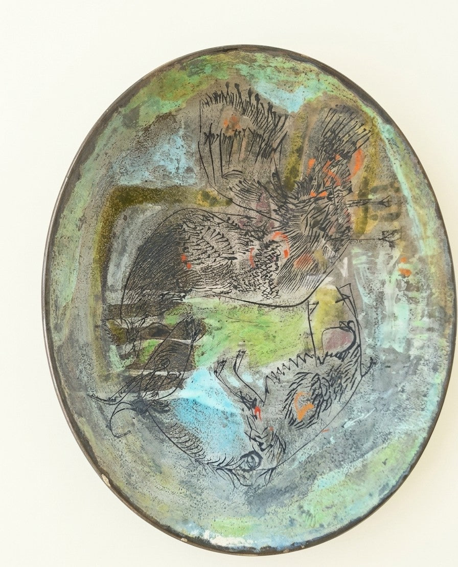 Bruno Baratti - Brocca e piatto - Scultura in ceramica