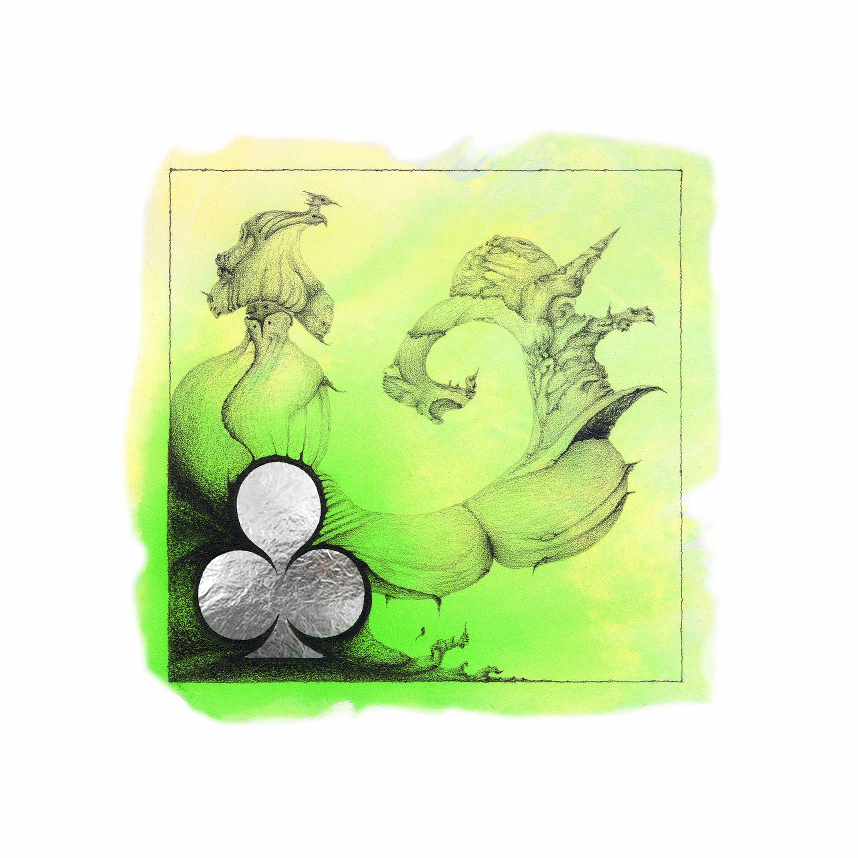 Poker - Fiori Argento