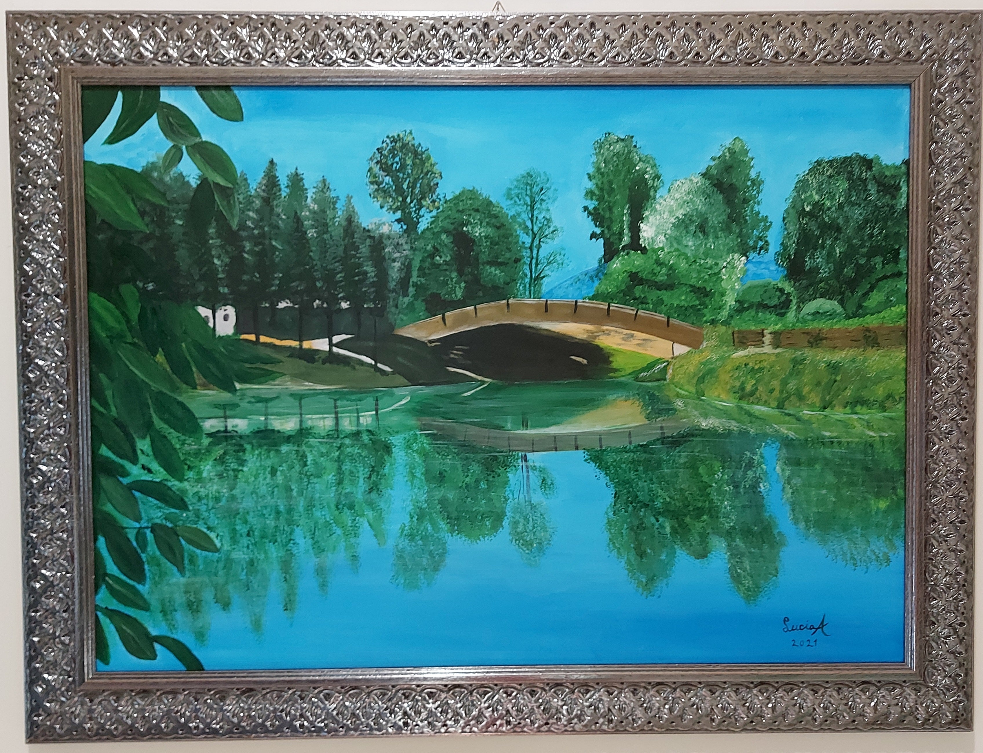 Bridge over the lake