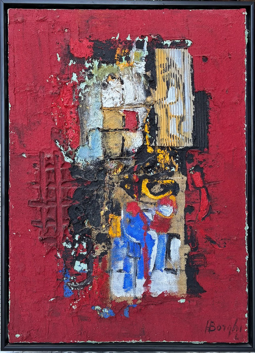 Alfonso Borghi - Red Wall