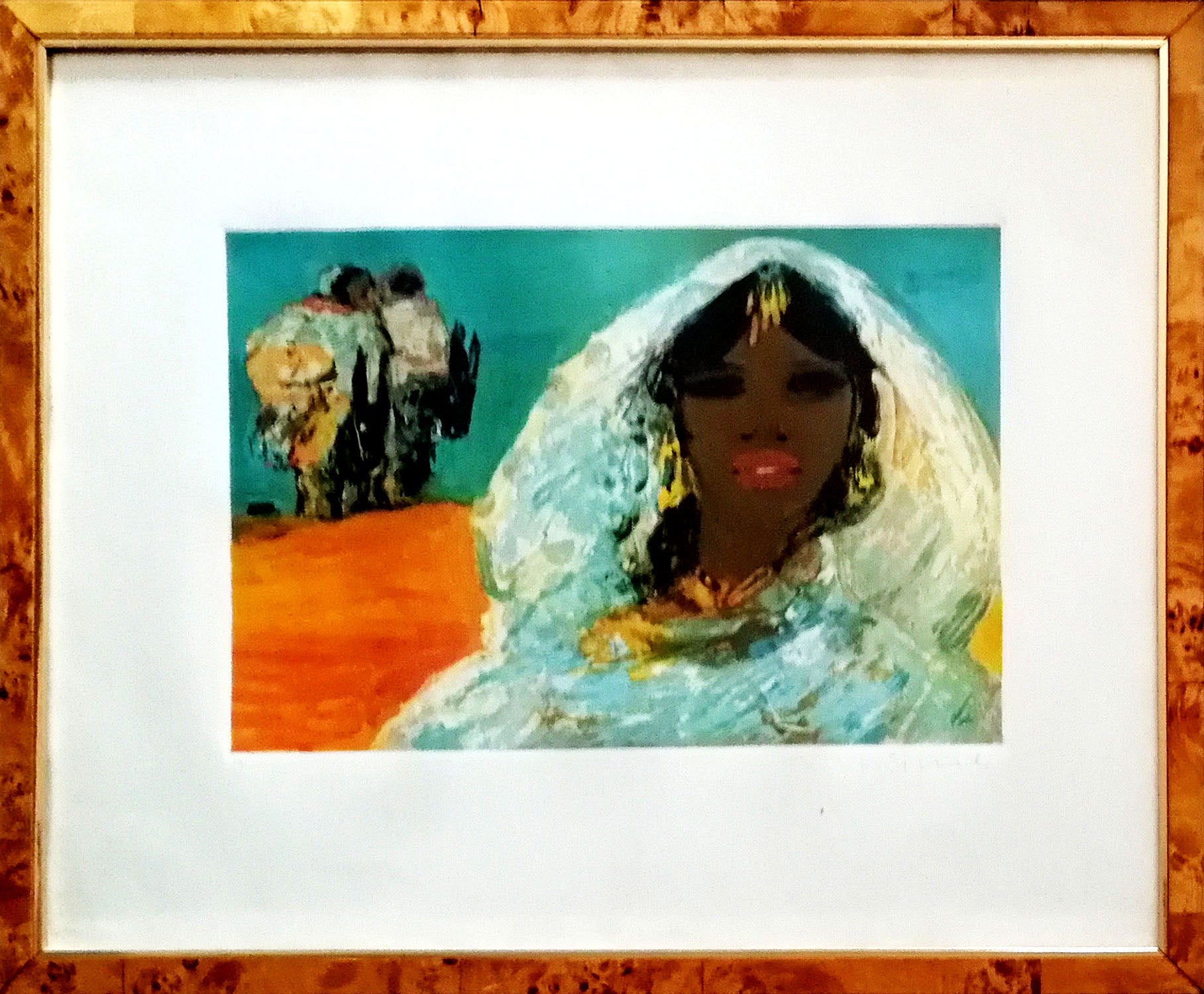 Salvatore Fiume - Portrait of an Arab Woman