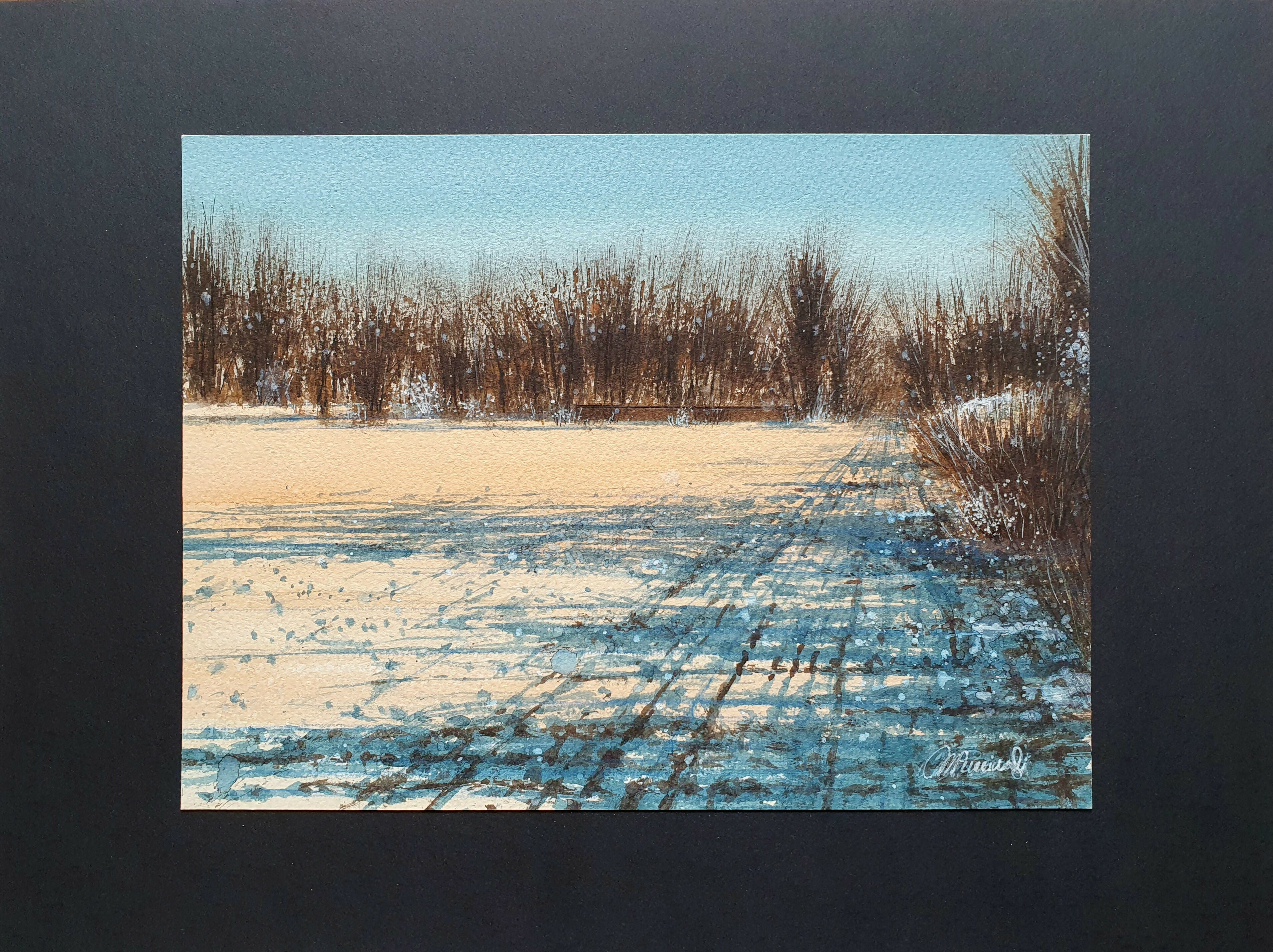 Campagna in inverno