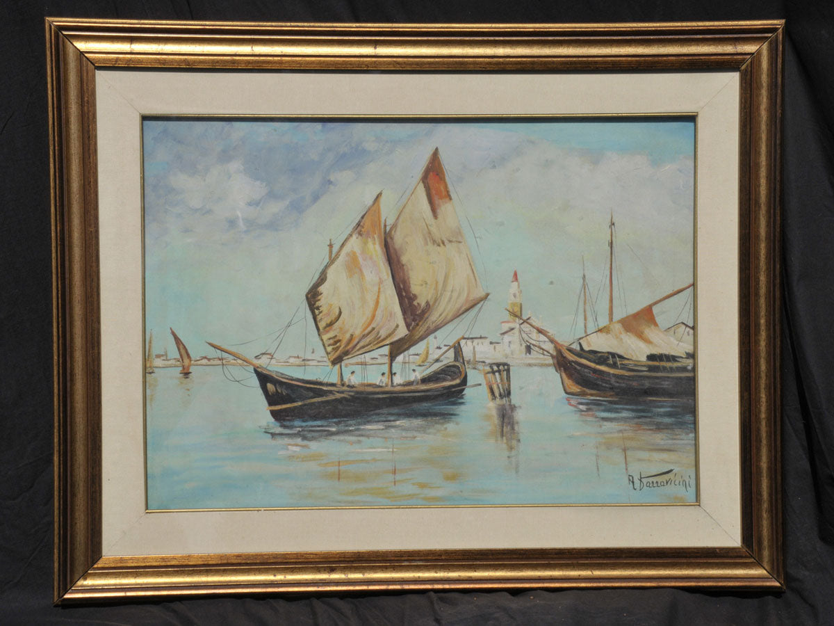 A. Barravicini - Vista del puerto