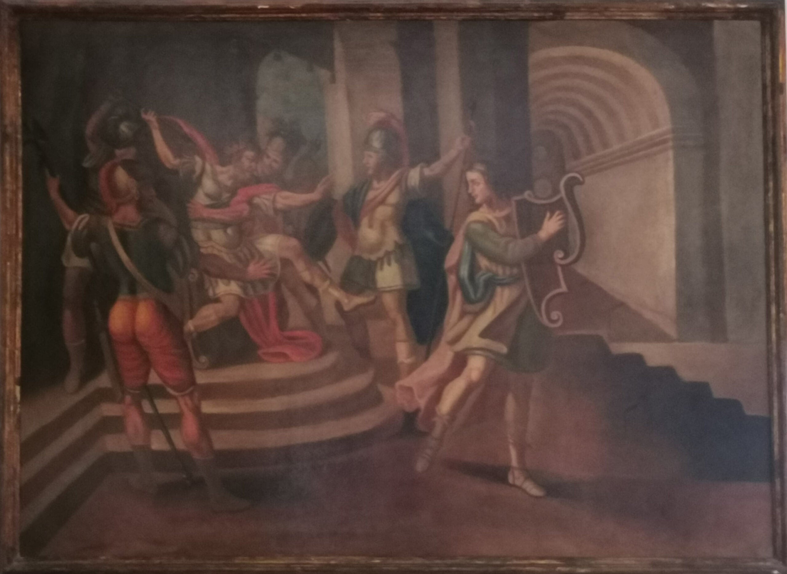 Author Unknown - Saul Attacks David