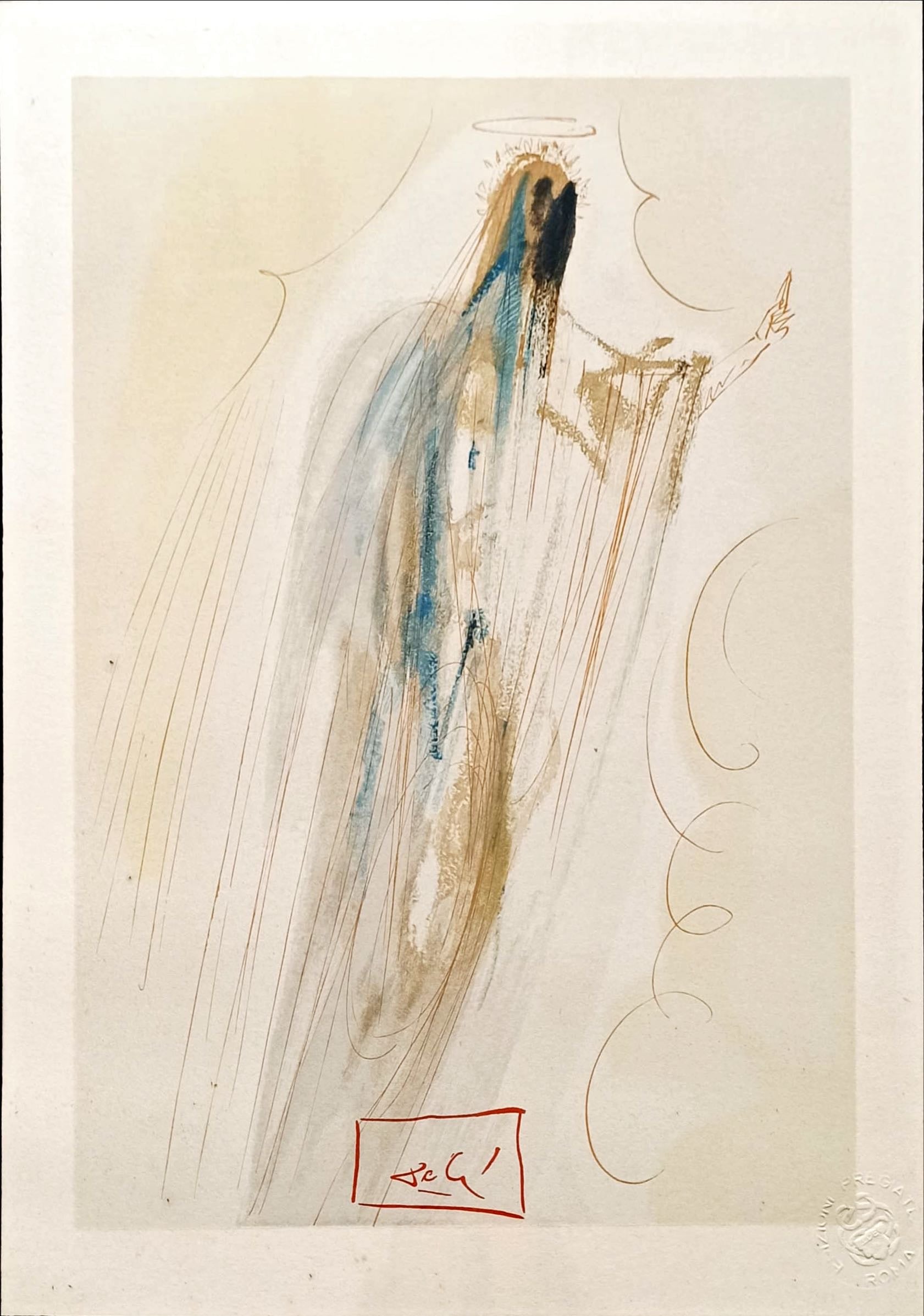 Salvador Dalí - Llegada al Empíreo