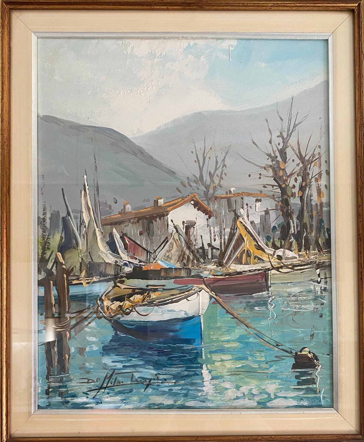 Leonzio De Mitri - Senza titolo (barche)