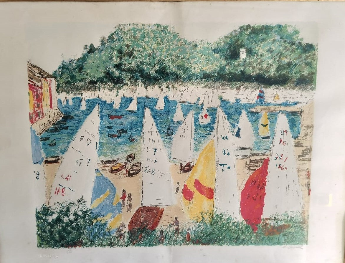 Michele Cascella - Sin título (Puerto)
