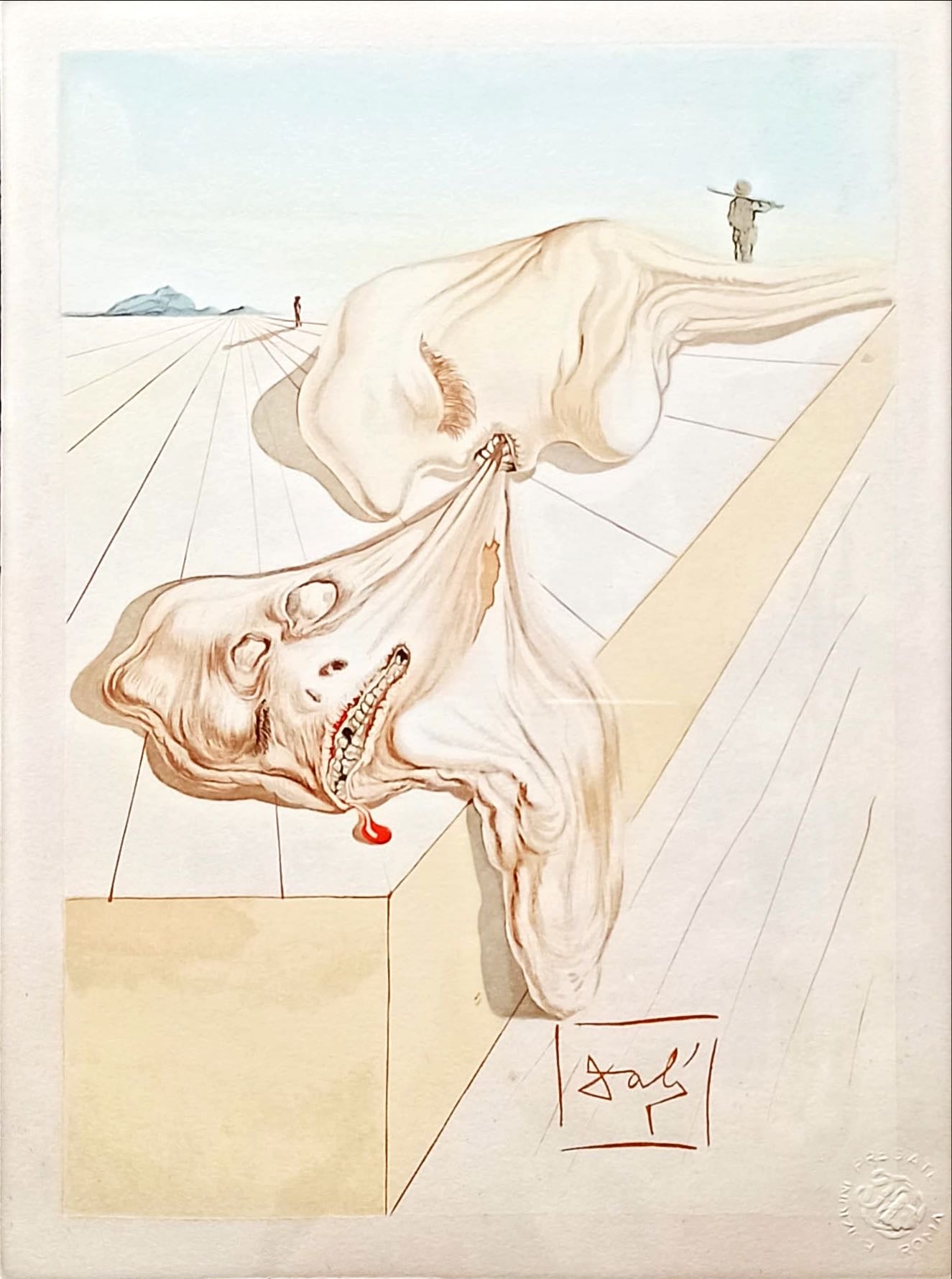 Salvador Dalí - La mordedura de Gianni Schicchi