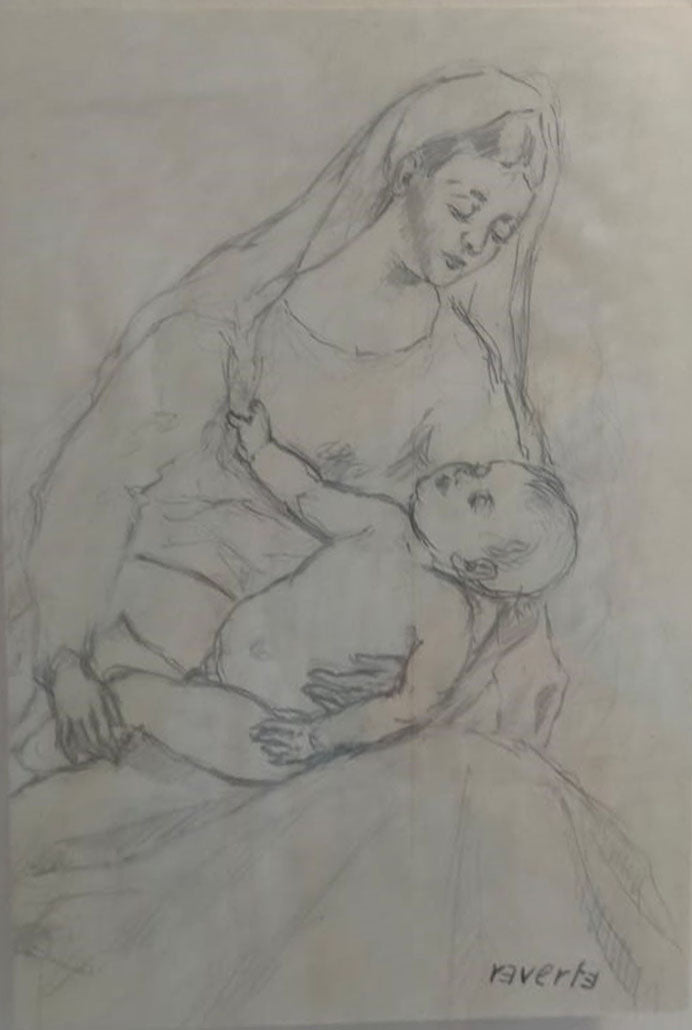 Giuseppe Raverta - Virgen con el Niño