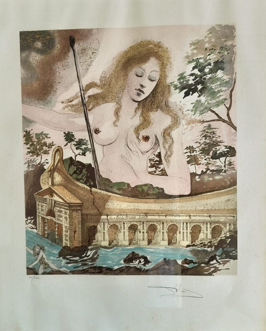 Salvador Dalí - Leucothée