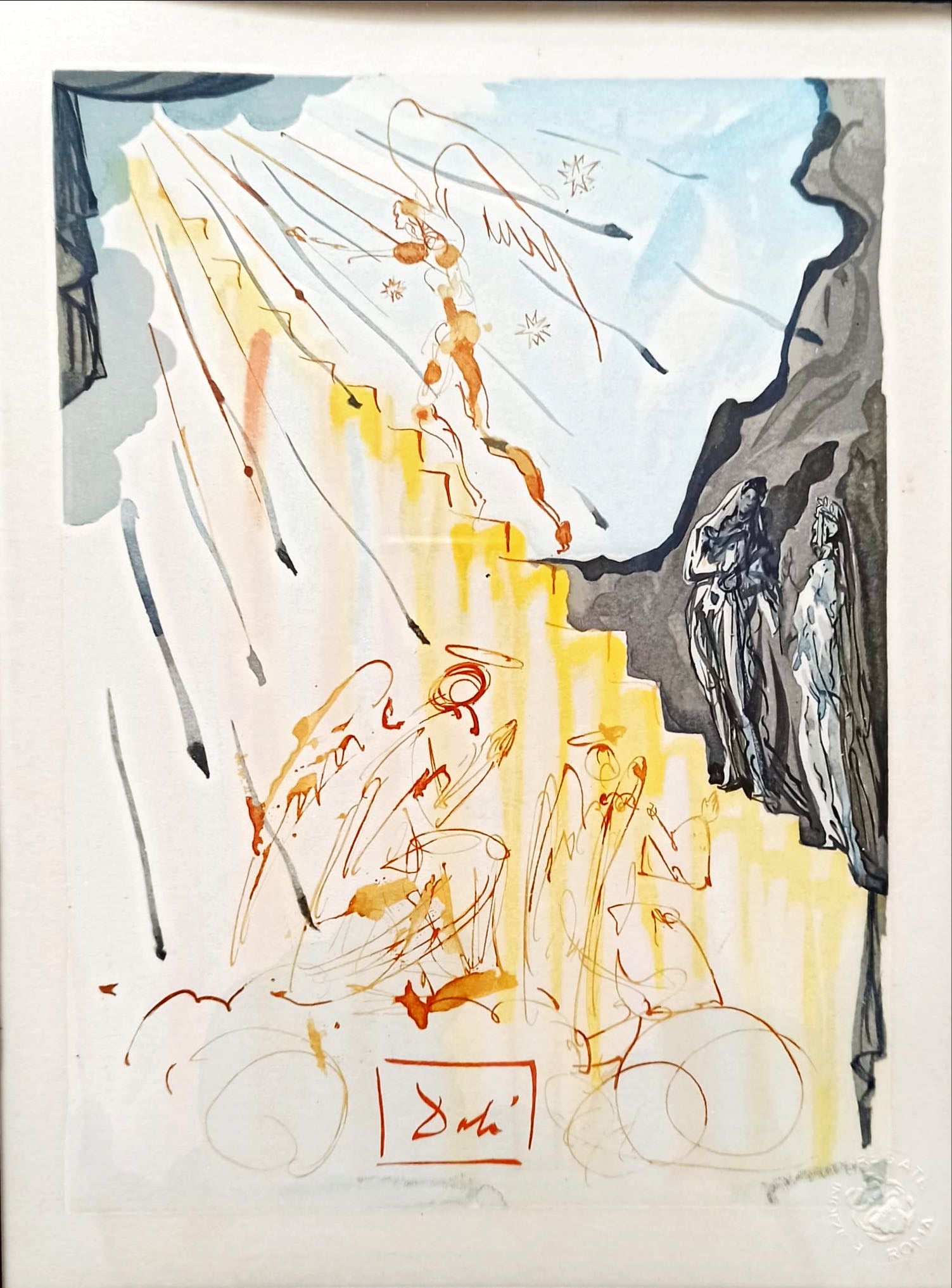 Salvador Dalí - La escalera celestial