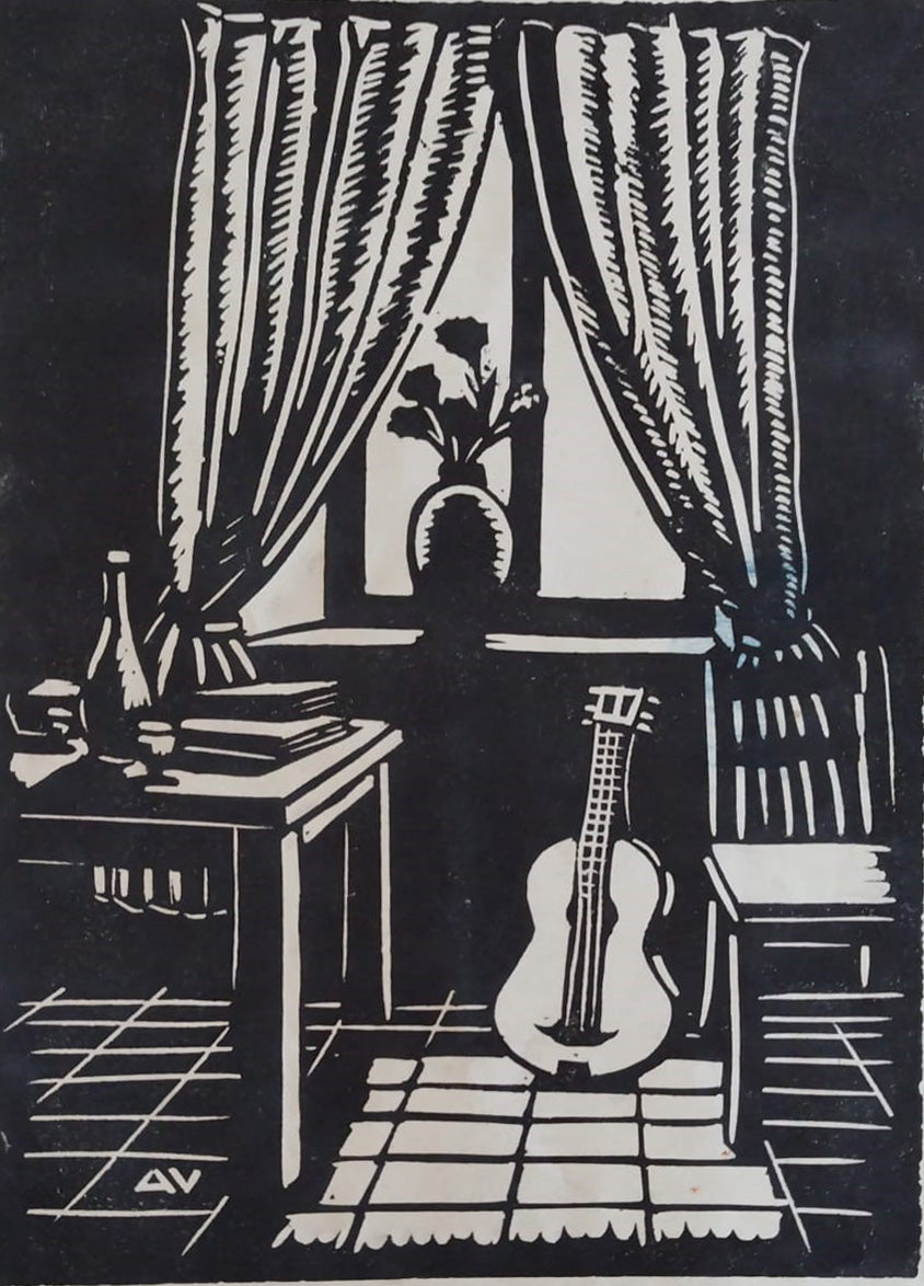 Augusto Valenti - Eighty woodcuts for eighty poems