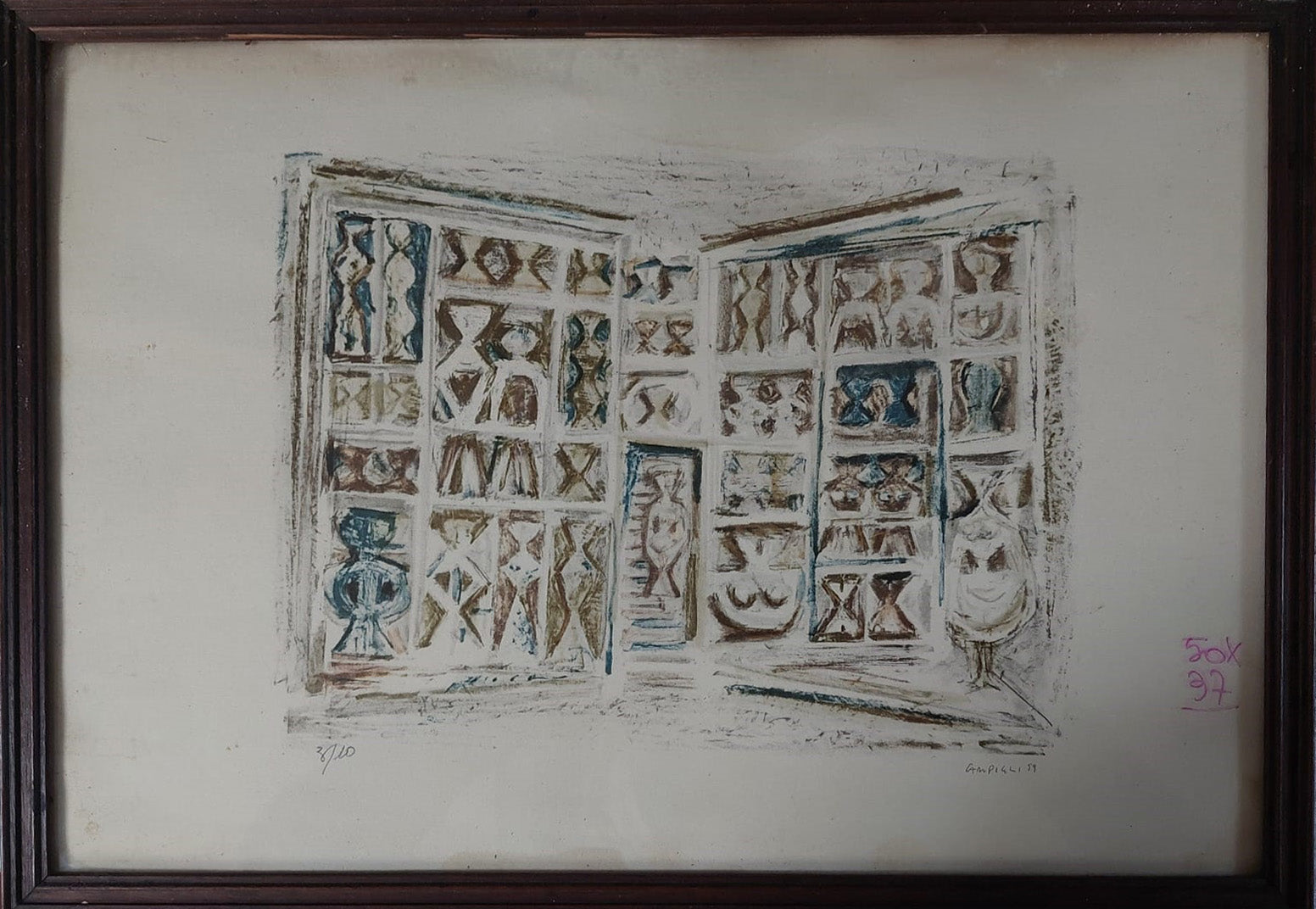 Massimo Campigli - Ventanas