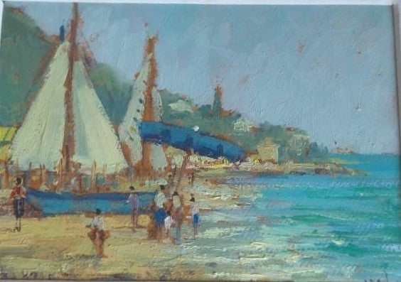 Paesaggio marino Marina Varrazze di Venanzio Mele