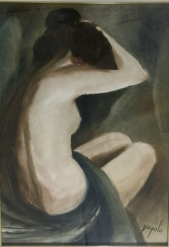Mario Puopolo - Nudo - Olio su tela