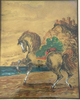 Giovan Francesco Gonzaga - Destriero sulla battaglia