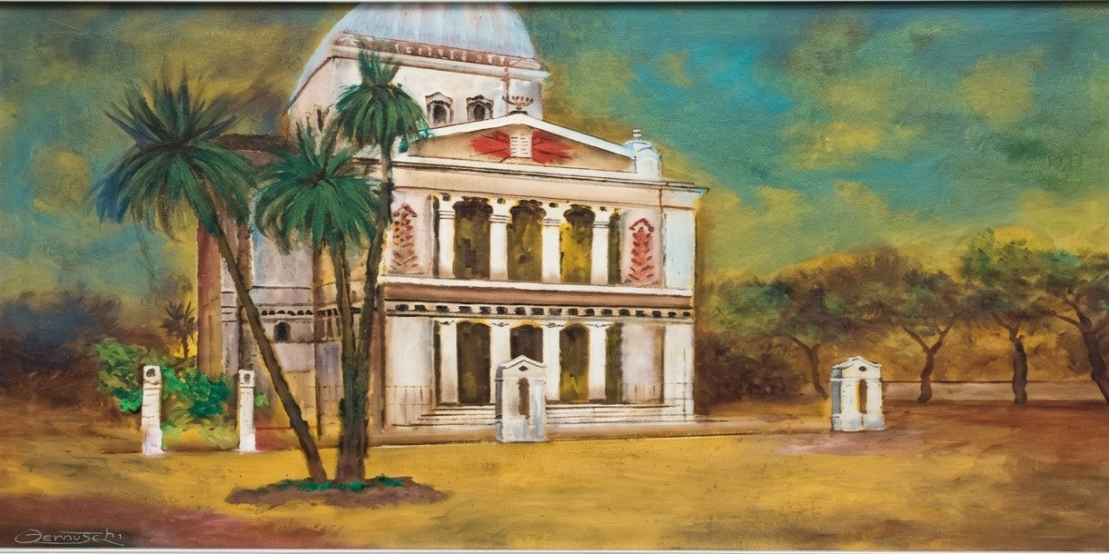 Otello Baretta- Tempio israelitico
