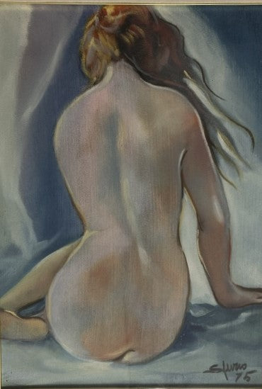 Mario Spurio - Nudo - Olio su tela