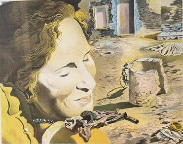 Salvador Dalí - Gala - Litografia