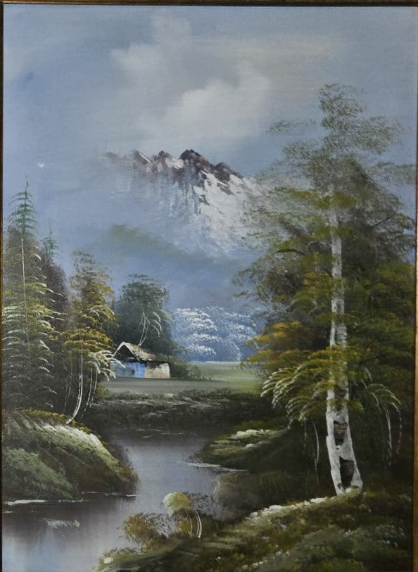 Anonimo - senza titolo (paesaggio)