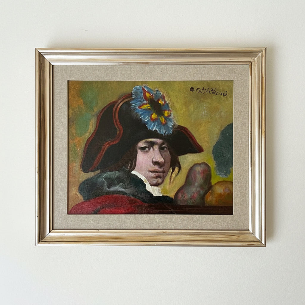 Masaniello, olio su tela figurativo di Armando De Stefano