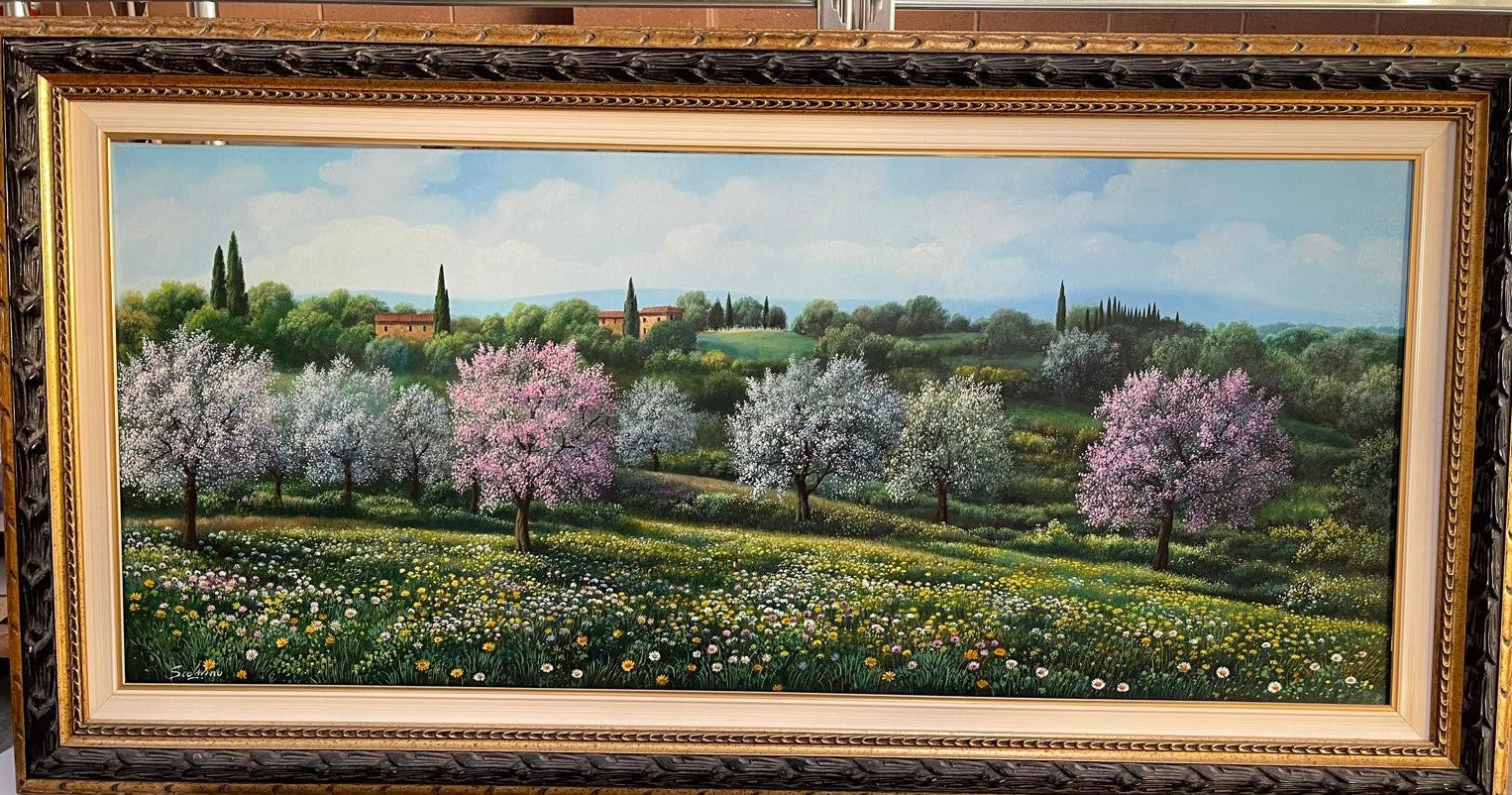 Trees in bloom