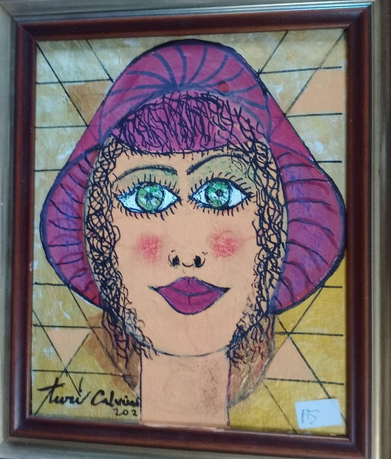 Portrait of a young woman